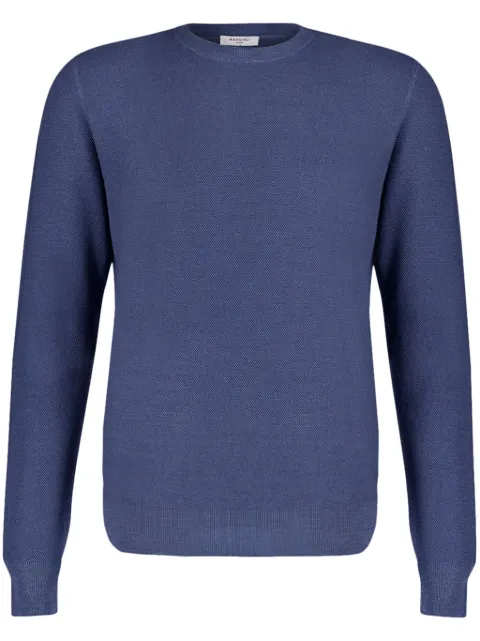 Boglioli wool sweater Blue 91531FA0803