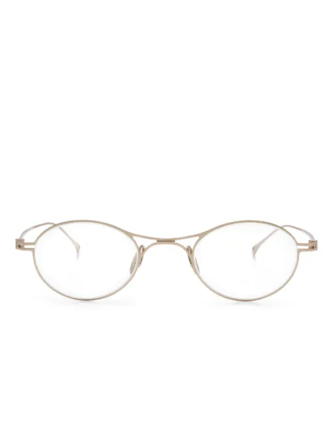 Giorgio Armani round-frame glasses Gold AR5135T3355