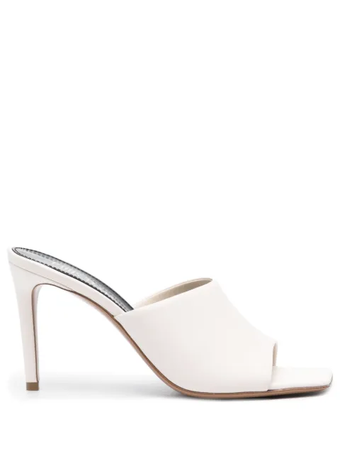 Paris Texas 95mm leather mules Neutrals PX1157XLTH3