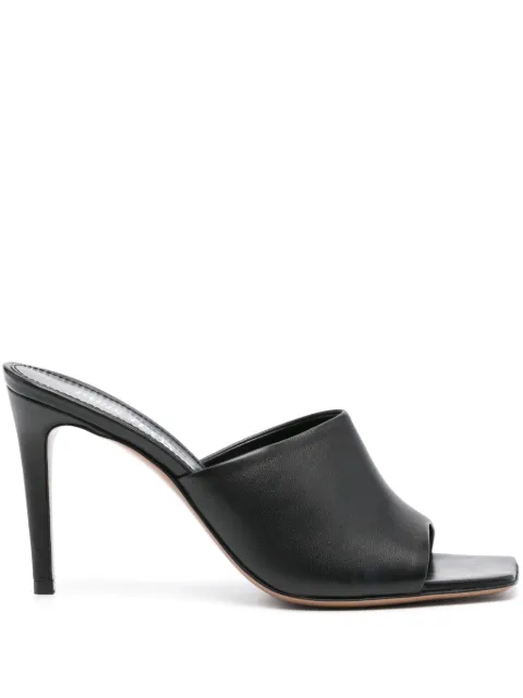 Paris Texas leather sandals Black PX1157XLTH3
