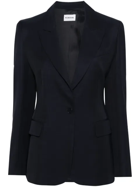 P.A.R.O.S.H. single-breasted blazer Black D420267RAISA24