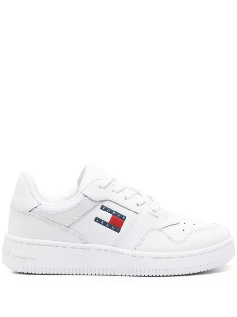 Tommy Jeans Retro Basket leather sneakers White EN0EN02505