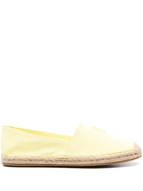 Tommy Hilfiger logo-embroidered espadrilles Yellow FW0FW07721