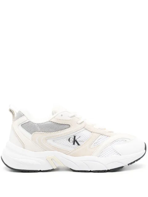 Calvin Klein Jeans Retro logo-print sneakers Neutrals YW0YW00891