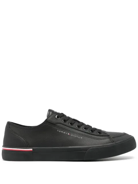 Tommy Hilfiger logo-print sneakers Black FM0FM04953