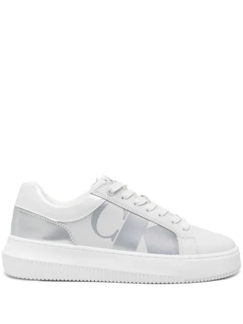 Calvin Klein Jeans panelled leather sneakers White YW0YW01411