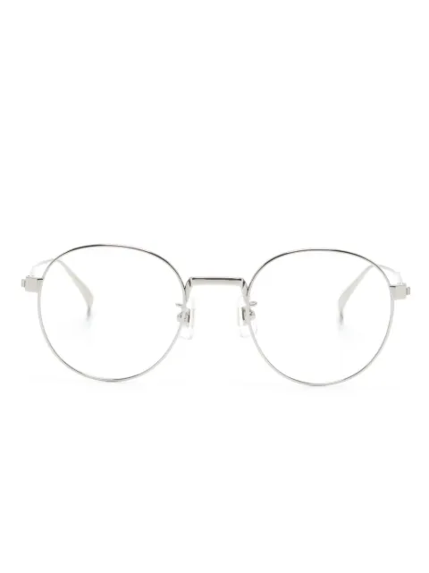 Dunhill round-frame glasses Silver DU0035O