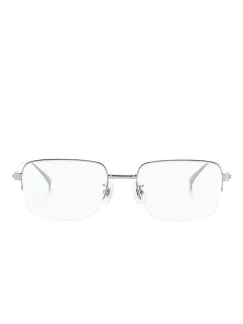 Dunhill rectangle-frame glasses Grey DU0025O