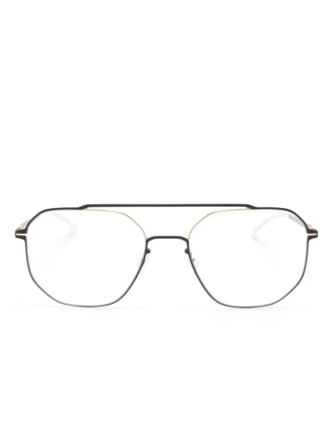 Mykita Arvo geometric-frame glasses Black ARVO