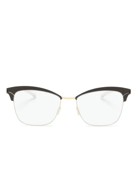 Mykita Celia cat-eye frame glasses Brown CELIA