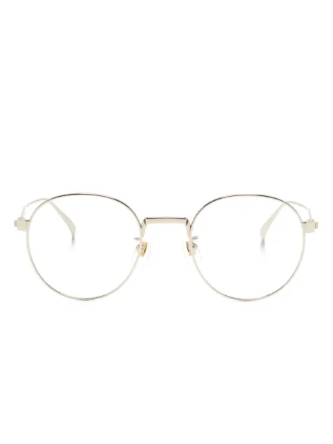 Dunhill round-frame glasses Gold DU0035O