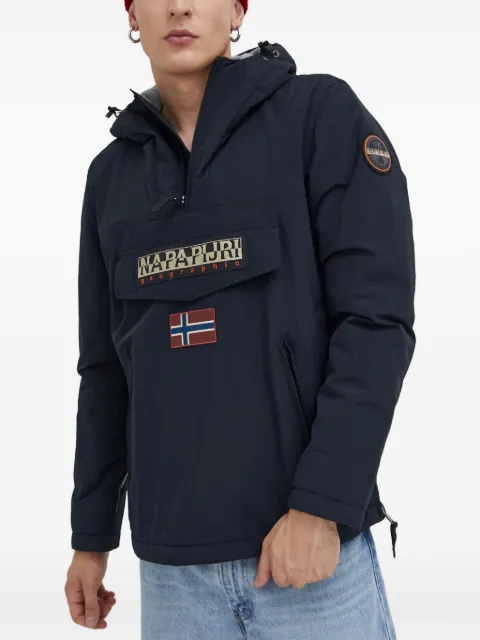 Napapijri Rainforest Winter 3 hooded jacket Blue NP0A4GMD0411