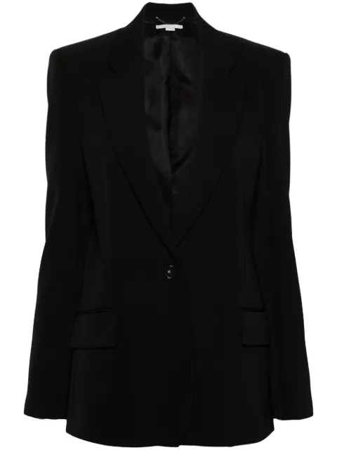 Stella McCartney single-breasted wool blazer Black 6500953CU704