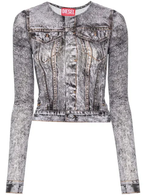 Diesel T-CLAU-N1 T-shirt Grey A123420BNAX