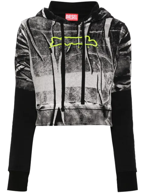 Diesel F-Slimmy hoodie Black A125470AMDV