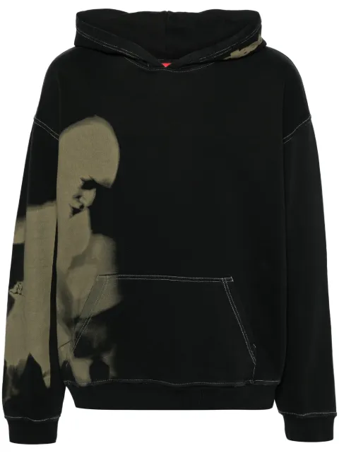 Diesel S-Boxt-Hood-N4 hoodie Black A121790JNAZ
