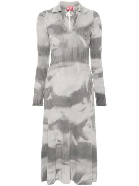 Diesel M-Bridge midi dress Grey A124000THAJ
