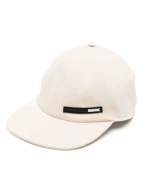 OAMC logo-appliqué organic cotton cap Neutrals 24E28OAB08CCOT00898