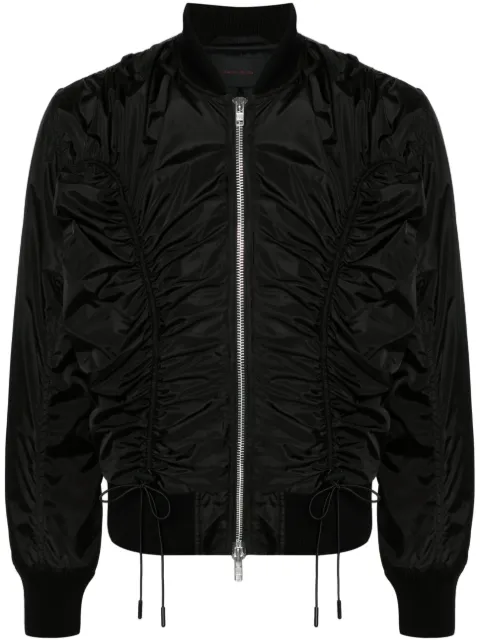 Simone Rocha ruched bomber jacket Black 60841085PADDEDTECHNYLONBLACK