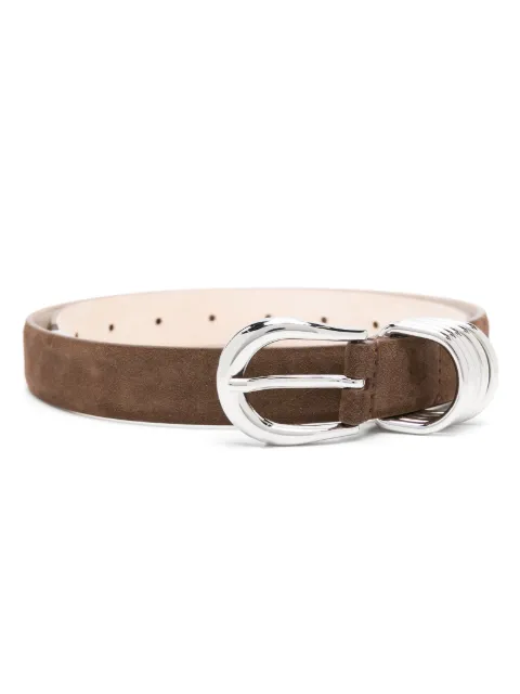 Déhanche Hollyhock suede belt Brown HOLLYFOGSUE