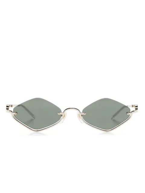 Gucci Eyewear geometric-frame sunglasses Gold GG1604S001