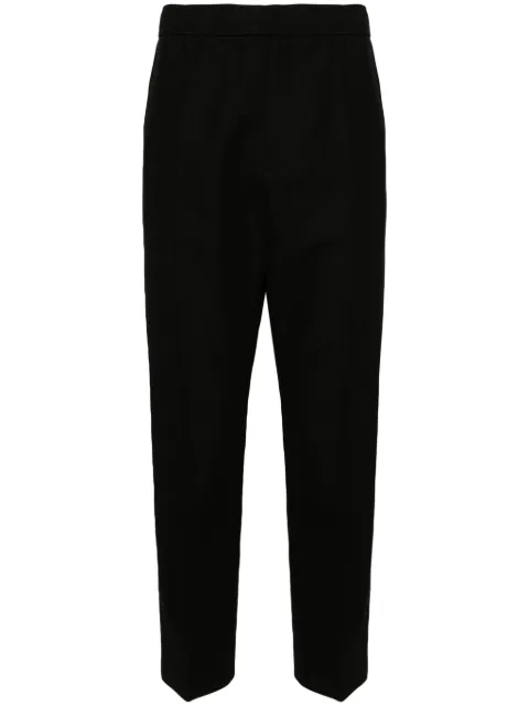 Lanvin mid-rise tapered trousers Black RMTR00315870P24