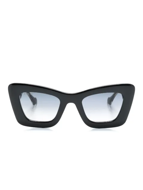 Gucci Eyewear butterfly-frame sunglasses Black GG1552S