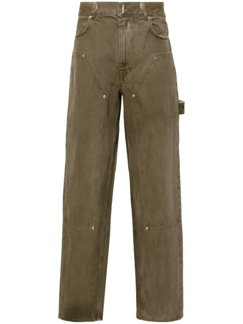 Givenchy Carpenter wide-leg jeans Grey BM51A45Y6S