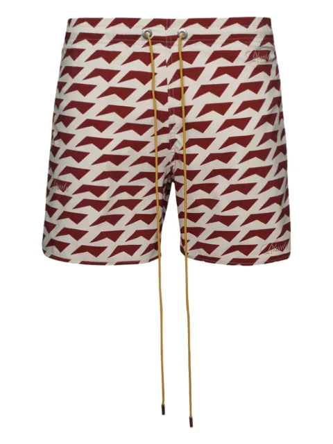 RHUDE Dolce Vita swim shorts Neutrals RHPS24SH04448307