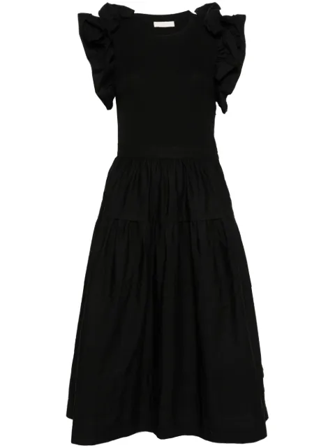 Ulla Johnson Francine midi dress Black PS240744