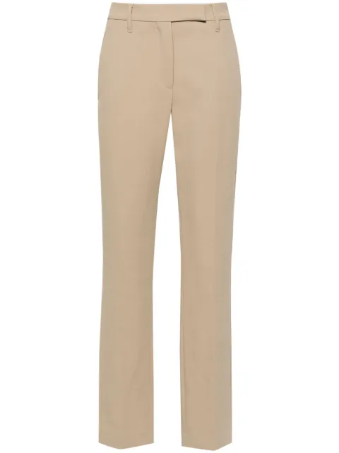 Brunello Cucinelli high-waist tapered trousers Neutrals MB416P8587C3312