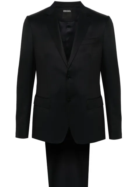 Zegna single-breasted suit Blue 717701A7281CGA
