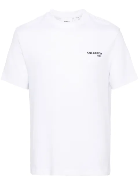 Axel Arigato logo-print cotton T-shirt White A2215001