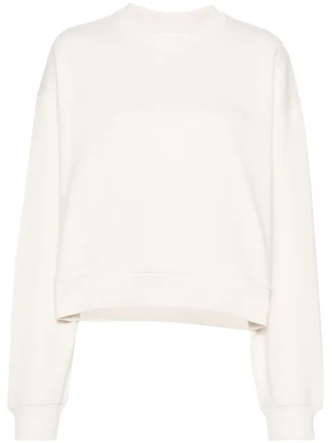 Axel Arigato logo-print cotton sweatshirt Neutrals A2261004