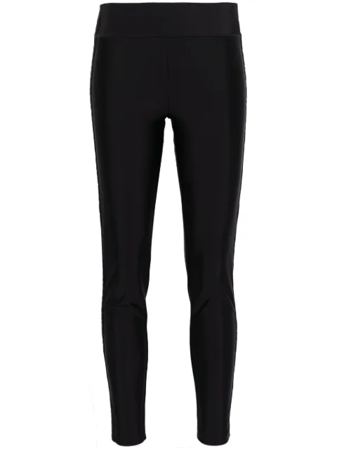 Versace Jeans Couture logo-jacquard leggings Black 76HAC114J0128899