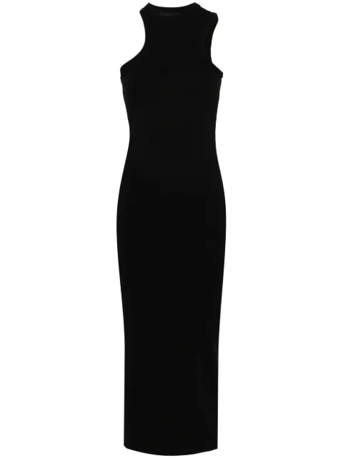 Axel Arigato ribbed maxi dress Black A2087002