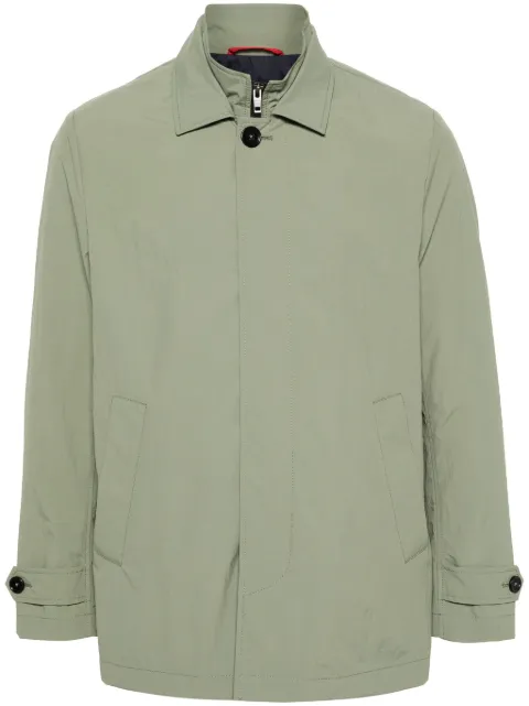 Fay layered-design jacket Green NAM13480010VUG
