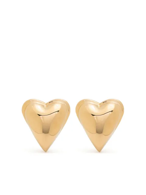 Alaïa Bombe Heart stud earrings Gold AA2B068LA011
