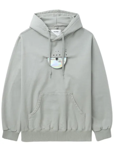 Doublet CD-R cotton hoodie Grey 24SS33CS313