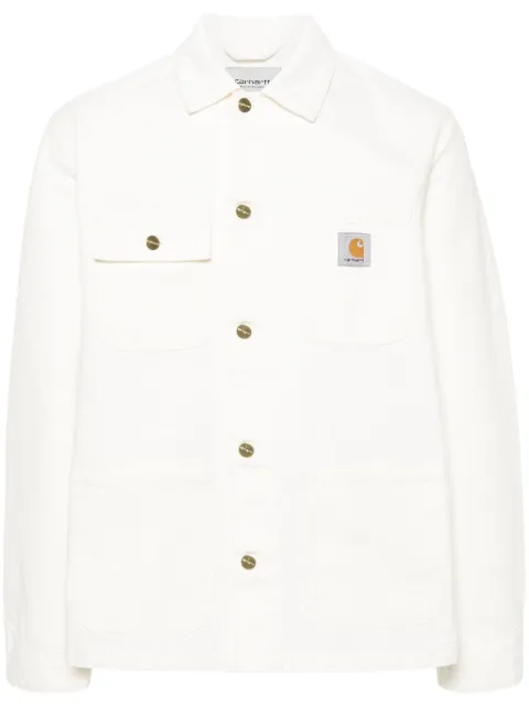 Carhartt WIP Michigan canvas jacket White I031519