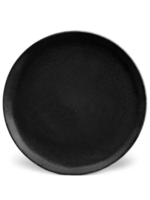 L'Objet Terra porcelain plate (16cm) Black TA540