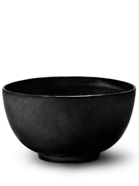 L'Objet Terra porcelain cereal bowl (14cm) Black TA535