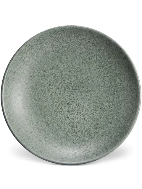 L'Objet Terra porcelain plate (16cm) Green TA640