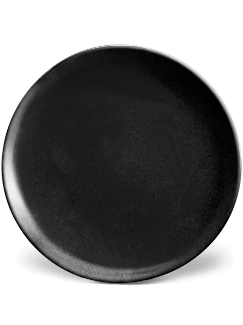 L'Objet Terra porcelain dessert plate (22cm) Black TA520