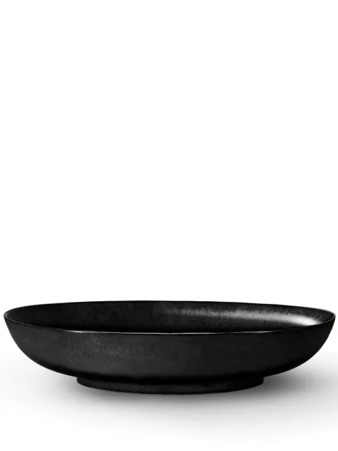 L'Objet Terra porcelain bowl (30cm) Black TA571