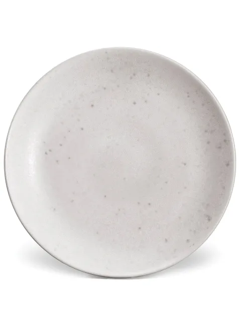 L'Objet Terra porcelain dessert plate (22cm) White TA120