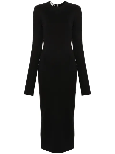 ALESSANDRO VIGILANTE cut-out midi dress Black VEPY50047AVY059