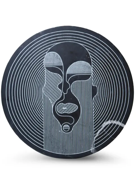 Editions Milano Marblelous XIII marble plate Black LD2024