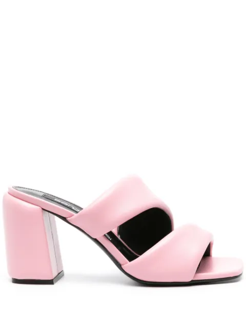 Sergio Rossi leather sandals Pink B07781MFL160