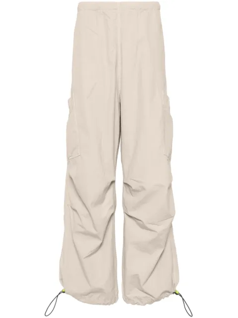 BARROW panelled cotton wide-leg trousers Neutrals S4BWUAPA067